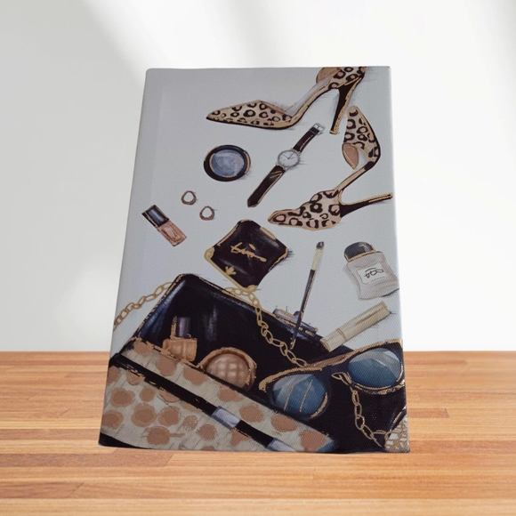 Fashion-Themed Canvas Artwork - Picture 8 of 11